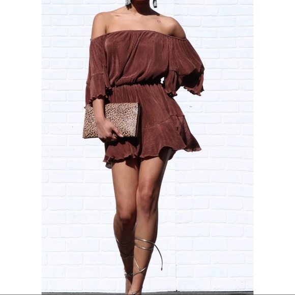 Meet Me In Morocco Ruffle Romper - Picture 2 of 3